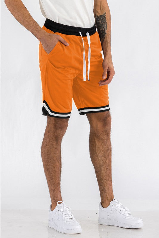 Men' Solid Athletic Basketball Sports Shorts-12 Colors