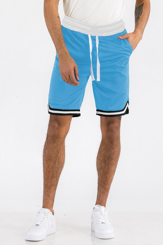 Men' Solid Athletic Basketball Sports Shorts-12 Colors