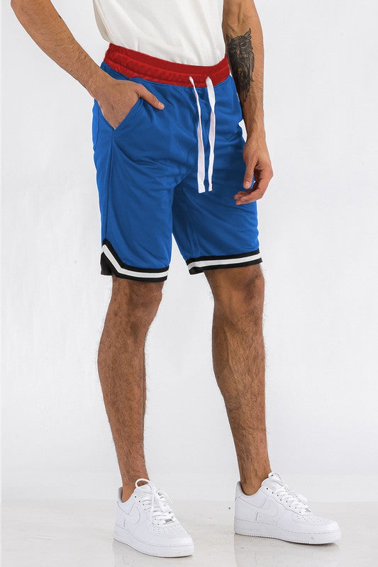 Men' Solid Athletic Basketball Sports Shorts-12 Colors