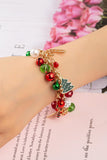CHRISTMAS BELL AND CHARM BRACELET