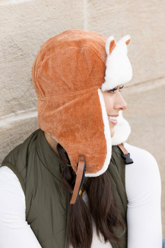 Kitten Ear Trapper Hat (4 Colors)