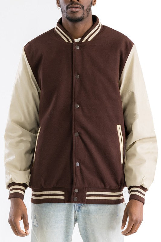 Melton Lettermans Varsity Jacket- 8 Colors