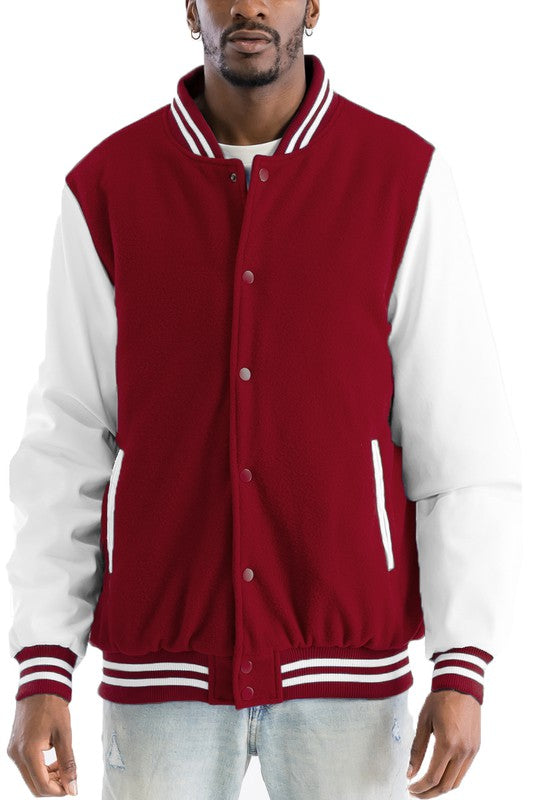 Melton Lettermans Varsity Jacket- 8 Colors