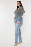 Kan Can USA Plus Size Mid Rise Y2K Medium Wash Bootcut Jeans