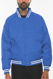 Men's Polyester Windbreaker Winter Bomber Jacket- 13 Colors