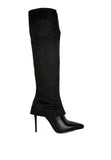 Fifido High Heeled Fold-Over Knee Boots- 2 Colors