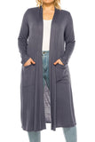 Plus Size Duster Cardigan- 15 Colors