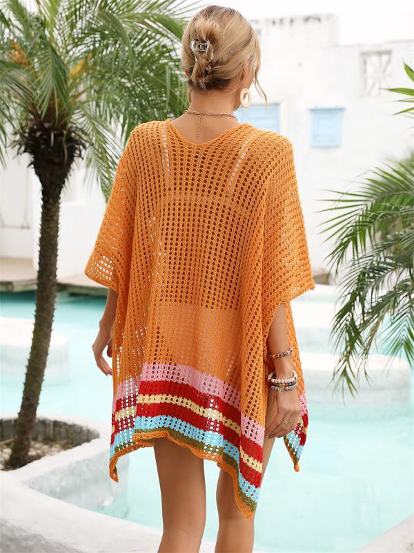 Open Knit Cover Up- 3 Colors