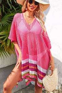 Open Knit Cover Up- 3 Colors
