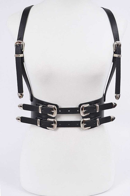 Buckle Suspender Corset Belt- 3 Colors