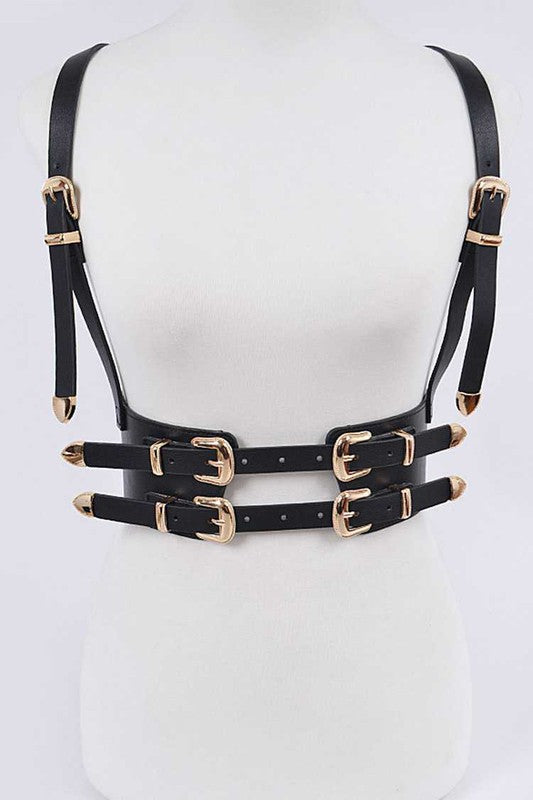 Buckle Suspender Corset Belt- 3 Colors