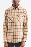 LONG SLEEVE FLANNEL FULL PLAID CHECKERED SHIRT-7 COLORS