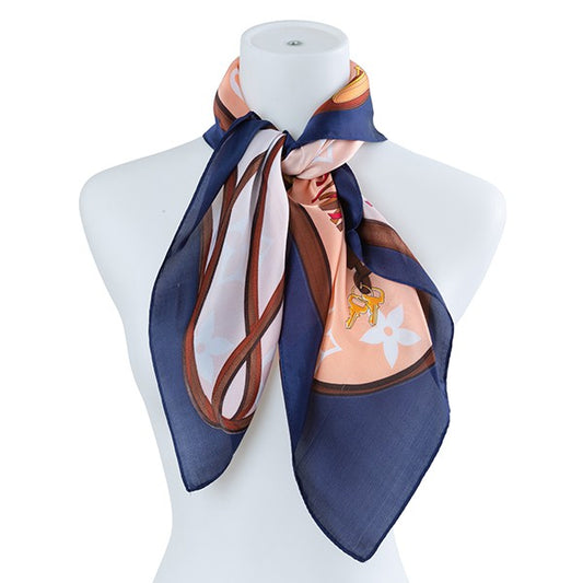 SILK FASHION SCARF-3 COLORS
