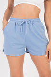 French Terry Active Elastic waistband Shorts- 5 Colors