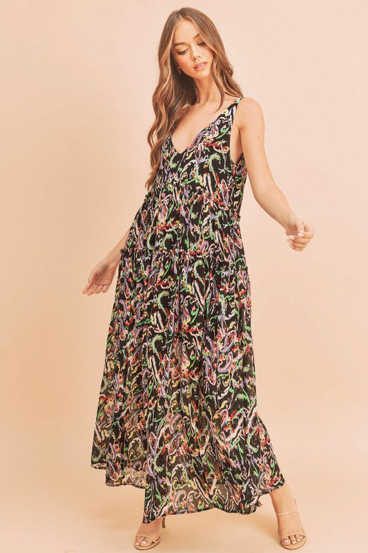 Violetta Maxi Dress-2 Colors