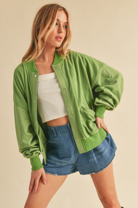 Bee Bomber Jacket- 3 Colors