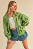 Bee Bomber Jacket- 3 Colors