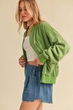 Bee Bomber Jacket- 3 Colors