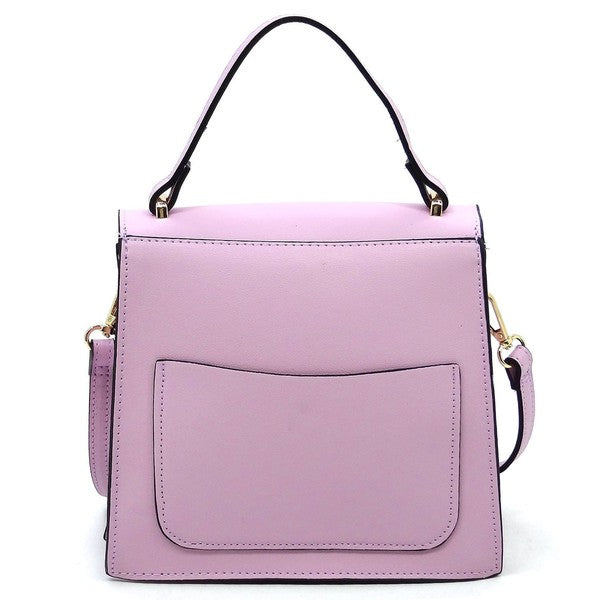 Fashion Ring Tassel Flap Crossbody Satchel (11 Colors)