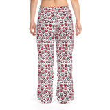 Valentine's Heart Print Women's Pajama Pants