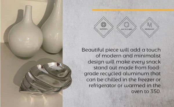 Made in Mexico Spiral-Shaped Snack Bowl