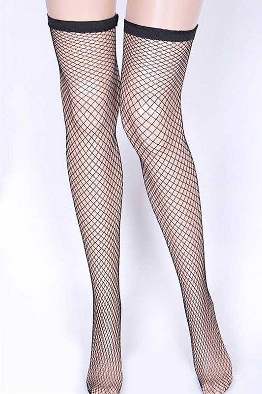 Fishnet Knee High Stocking- 3 Pack