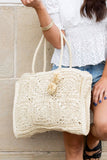 Straw Traveler Tote-2 Colors