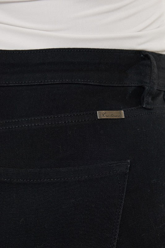 Kan Can USA Plus Size High Rise Ankle Skinny Jeans