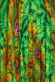 Peacock Print Harem Jumpsuit (3 Colors)