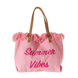 Summer Vibes Tote Handbag Purse- 5 Colors