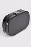 Metallic Oval Camera Iconic Swing Clutch Bag-3 Colors