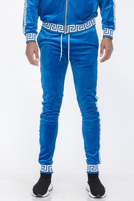 Men's Velour Status Detail Jogger-6 Colors