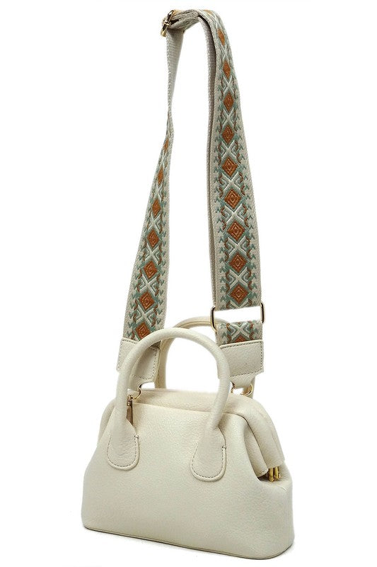 Spring Frame Doctors Satchel Crossbody Bag- 6 Colors