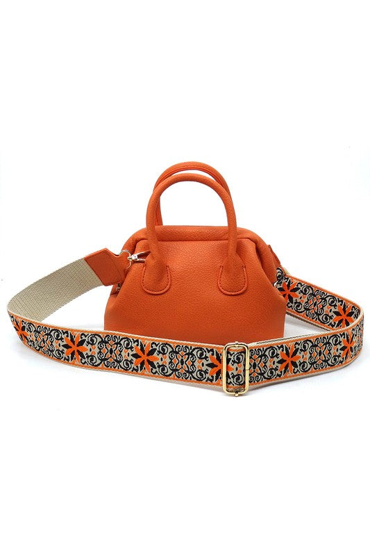 Spring Frame Doctors Satchel Crossbody Bag- 6 Colors