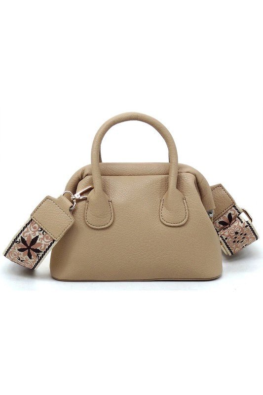 Spring Frame Doctors Satchel Crossbody Bag- 6 Colors