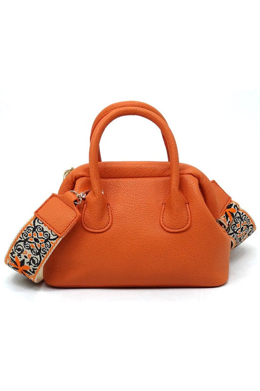 Spring Frame Doctors Satchel Crossbody Bag- 6 Colors