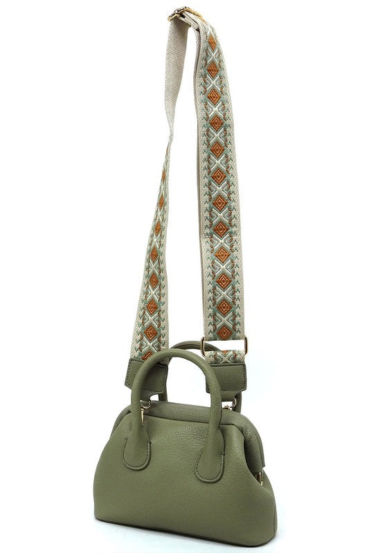 Spring Frame Doctors Satchel Crossbody Bag- 6 Colors