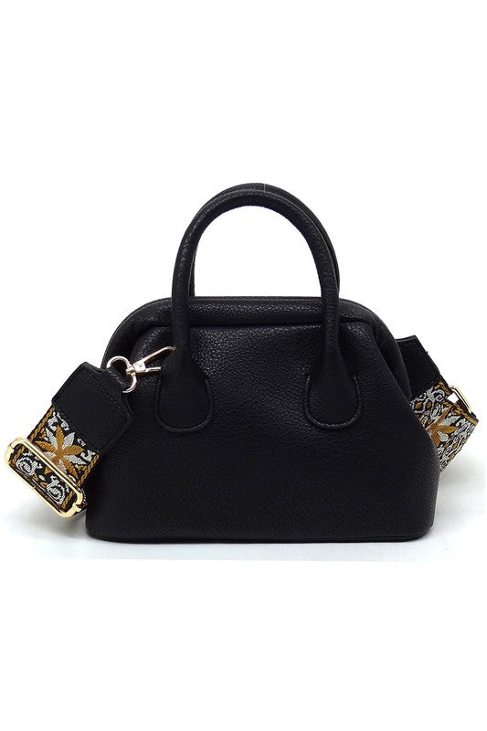 Spring Frame Doctors Satchel Crossbody Bag- 6 Colors