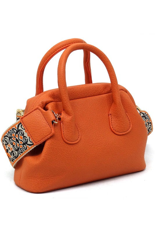 Spring Frame Doctors Satchel Crossbody Bag- 6 Colors