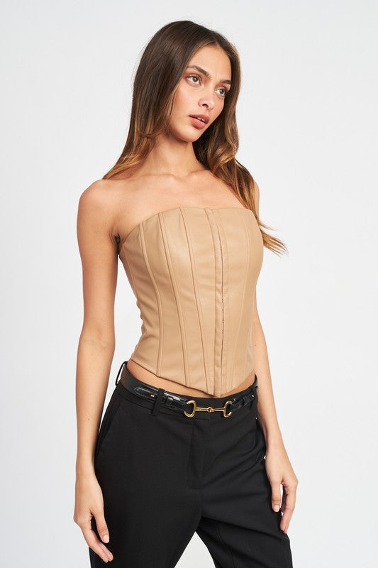 Tube Bustier Top