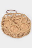 Weaved Cording Summer Clutch-6 Colors