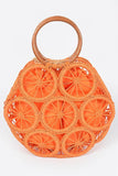 Weaved Cording Summer Clutch-6 Colors