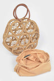 Weaved Cording Summer Clutch-6 Colors