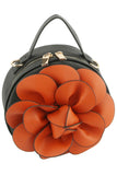Fashion 3D Flower Round Crossbody Bag (5 Colors)