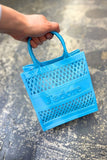 FISH NET PICNIC BUCKET STYLE HAND JELLY BAG (7 COLORS)