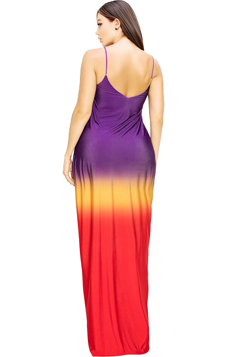 (Copy) "Sunset at the Beach" Maxi Dress