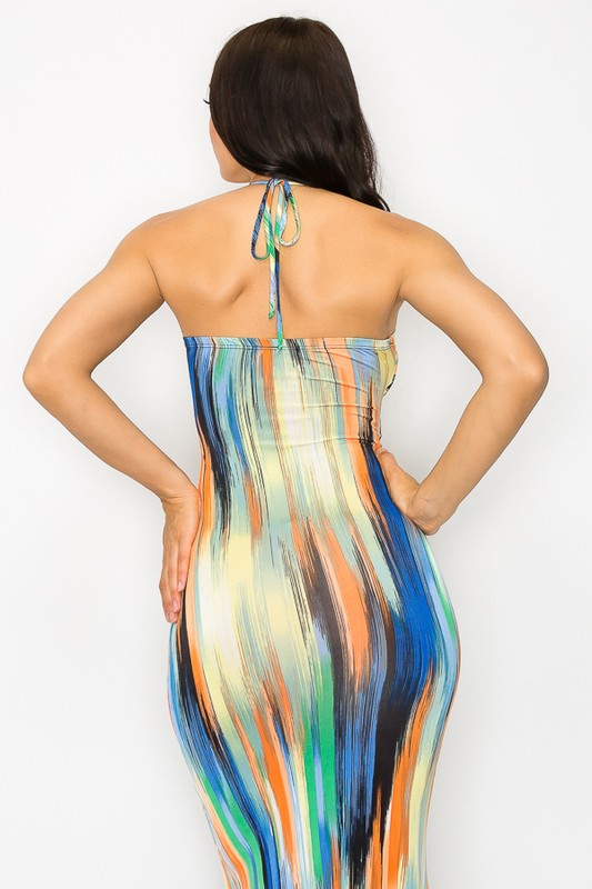 Miami Halter Maxi Dress