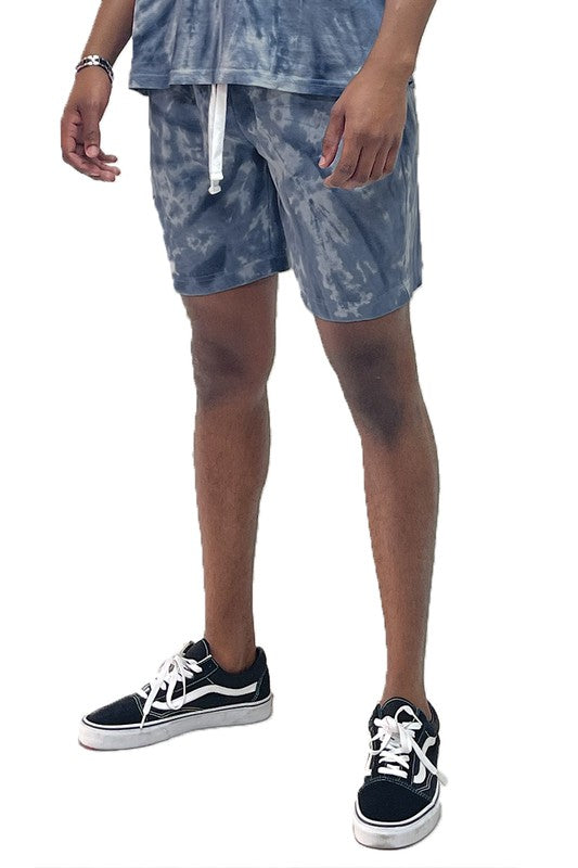 Men's Cyclone Pinwheel Tie Dyed Shorts-6 Colors
