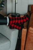 Plaid Fleece Slippers