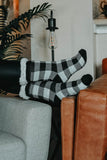 Plaid Fleece Slippers